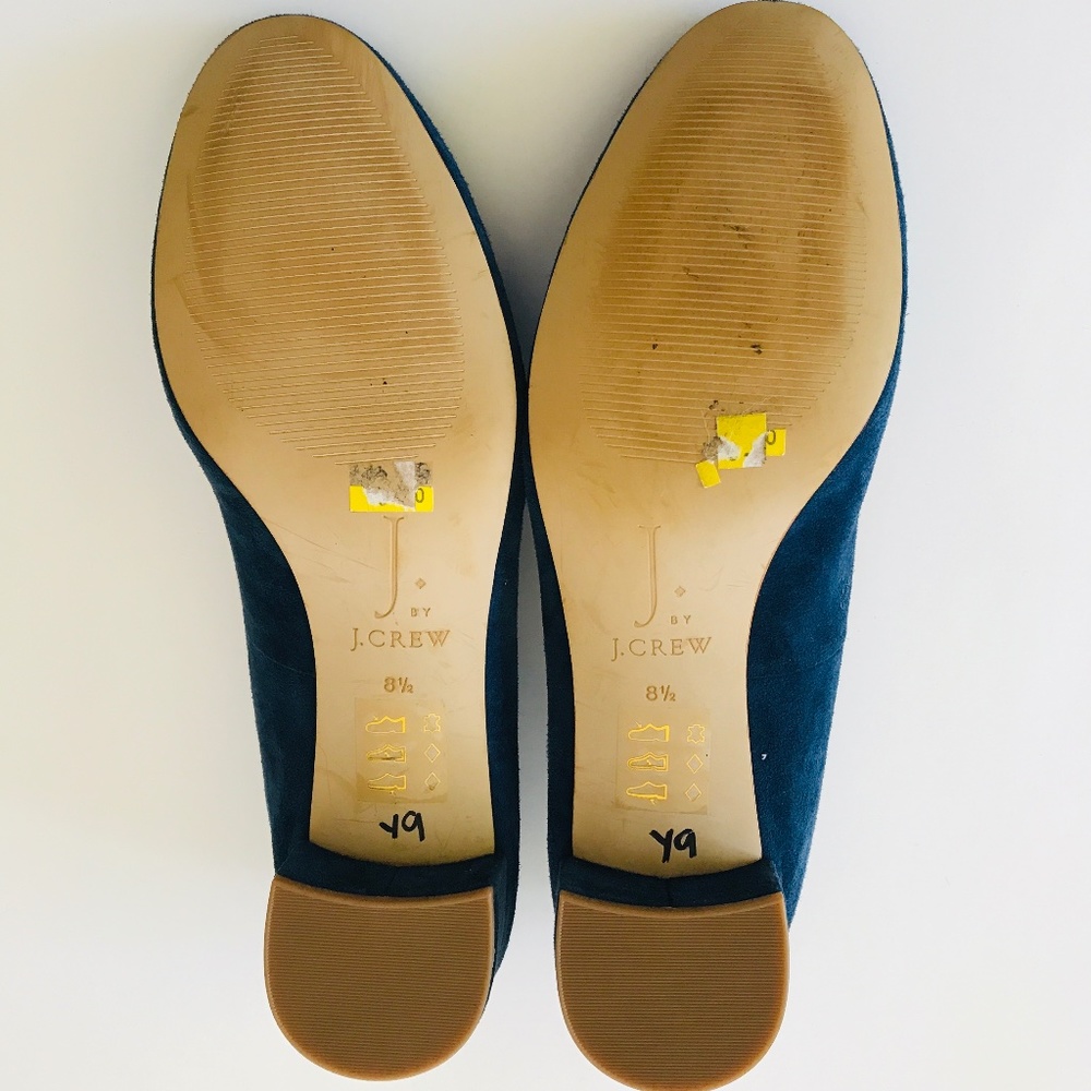 J.Crew Heeled Flats Pumps- Like NEW! - Picture 6 of 7